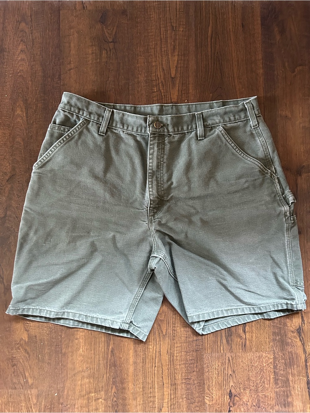 Vintage Carhartt B25 MOS Green Shorts